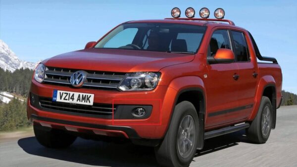2HH807489A9B9 - New Genuine VW AMAROK Front Left Bumper Fog Light Grill Cover 2HH807489A9B9 OEM