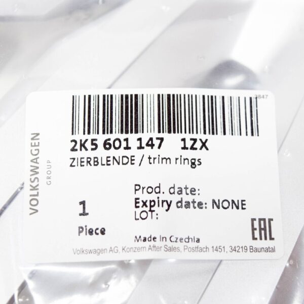 2K56011471ZX - Volkswagen Caddy 2K Wheel Cover Trim 2K56011471ZX NEW GENUINE