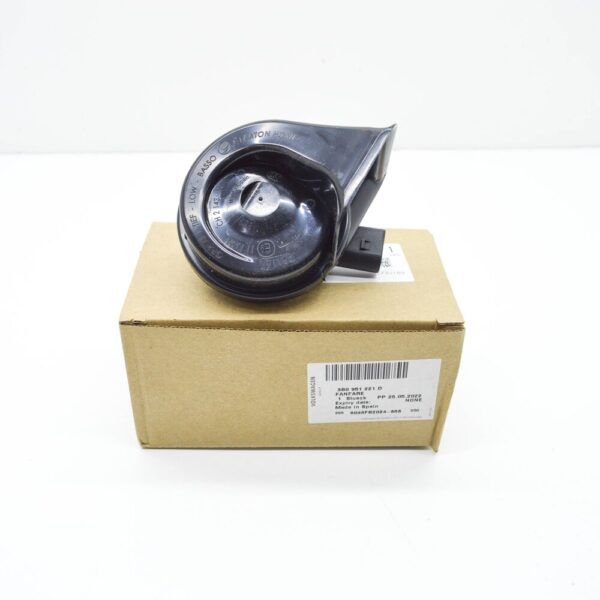 3B0951221D - VW TIGUAN AD Low Tone Horn Signal 3B0951221D NEW REAL