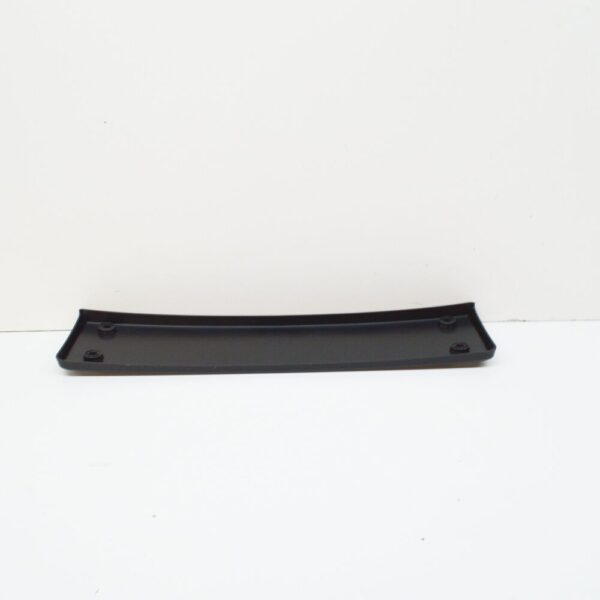 3C8807285C9B9 - NEW VW PASSAT B6 FRONT BUMPER LICENSE BLACK PLATE BRACKET 3C8807285C9B9 ORIGINAL