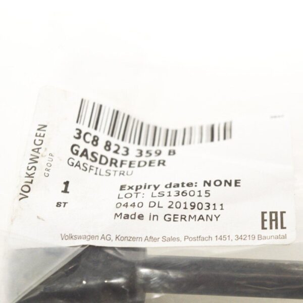 3C8823359B - NEW VOLKSWAGEN PASSAT CC FRONT HOOD STRUT 3C8823359B ORIGINAL