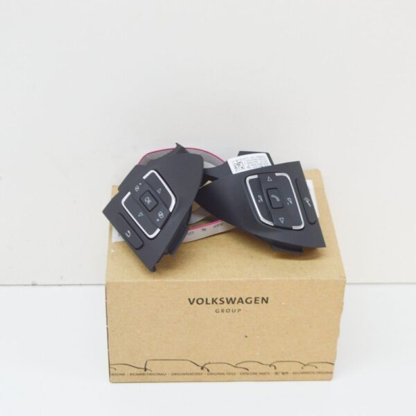 3C8998537B - NEW VW GOLF VI 5K MK6 STEERING WHEEL SWITCHES 3C8998537B ORIGINAL