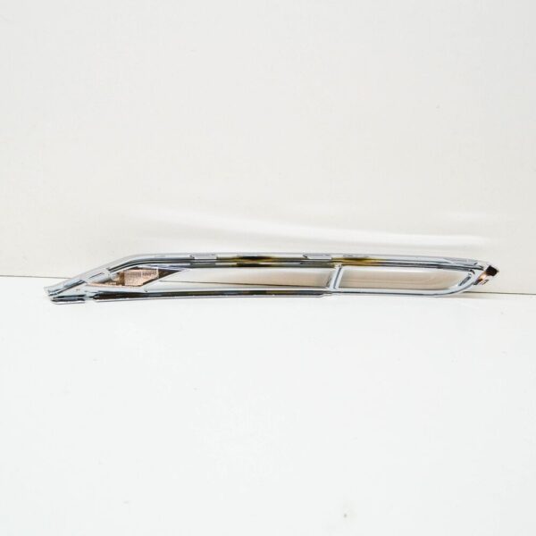 3D0807243 - VW Phaeton 3D bumper front left chrome strip 3D08072432ZZ NEW original