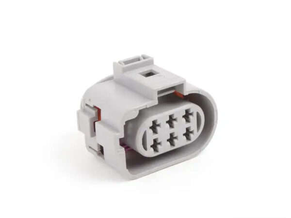 3D0973733G - NEW VOLKSWAGEN PHAETON GP0 FLAT CONTACT HOUSING 6-PIN 3D0973733G ORIGINAL