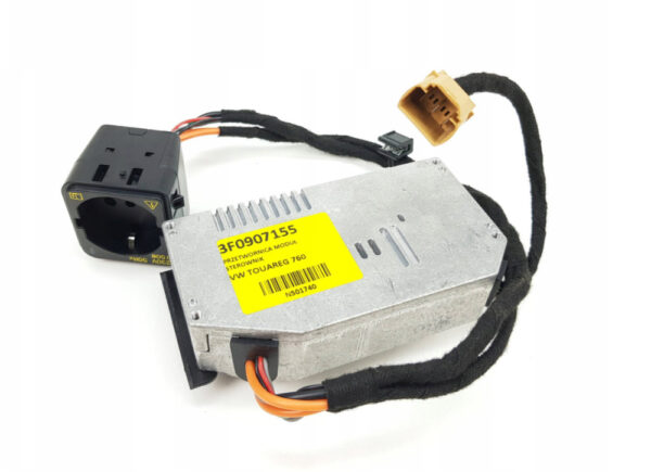 3F0907155 - NEW VOLKSWAGEN GOLF MK8 INVERTER SOCKET WITH CABLE 3F0907155 ORIGINAL