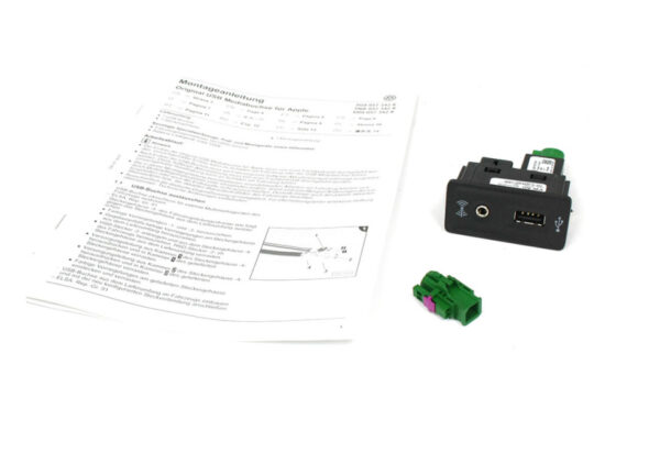 3G0057342A - NEW OEM VW PASSAT B8 MULTIMEDIA SOCKET RETROFIT KIT 3G0057342A GENUINE
