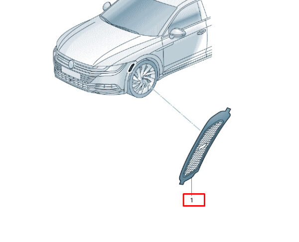 3G8945072A - NEW VOLKSWAGEN ARTEON 3H7 FRONT RIGHT REFLECTOR 3G8945072A