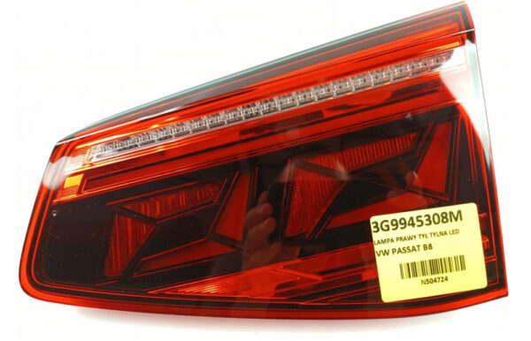 3G9945308M - NEW VW PASSAT VARIANT B8 REAR RIGHT SIDE INNER LED TAILLIGHT 3G9945308M ORIGINAL