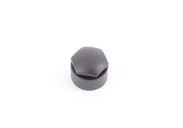 4M0601173 - NEW AUDI VOLKSWAGEN SATIN BLACK WHEEL BOLT COVER 17MM 4M0601173 ORIGINAL