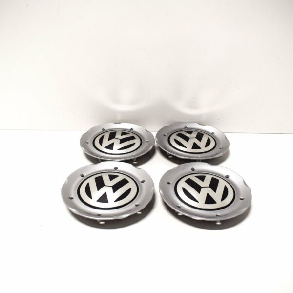 4x1C0601149MGRB - OEM VOLKSWAGEN BEETLE WHEEL CENTER HUB CAP 4PCS 16" 1C0601149MGRB GENUINE