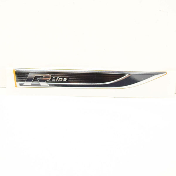 510853688JFOD - NEW VOLKSWAGEN GOLF SV LEFT FENDER R LINE EMBLEM BADGE 510853688JFOD
