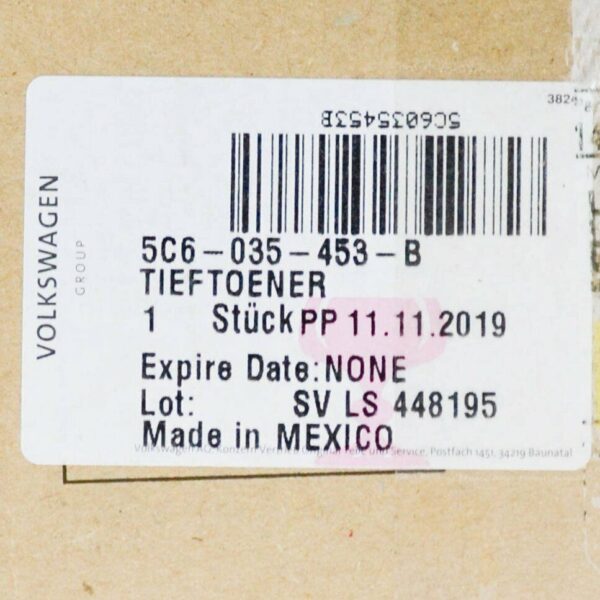 5C6035453B - NEW VOLKSWAGEN JETTA A6 FRONT DOOR BASS LOUDSPEAKER 5C6035453B