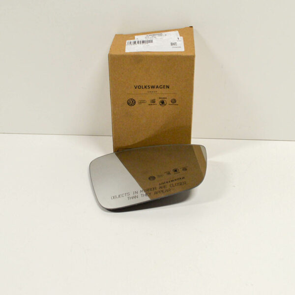 5C6857522K - NEW VOLKSWAGEN JETTA MK6 FRONT RIGHT DOOR MIRROR HEATED GLASS 5C6857522K