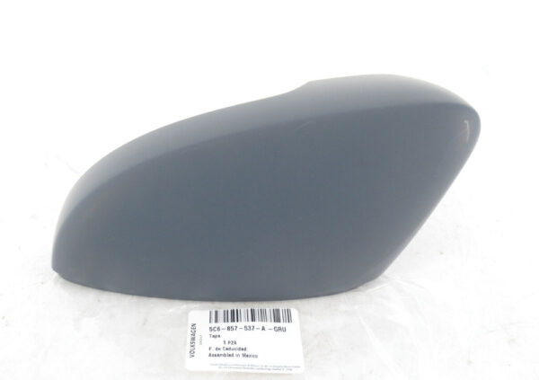 5C6857537A - VW BEETLE A5 Front Left Door Mirror Cover Cap 5C6857537AGRU NEW GENUINE