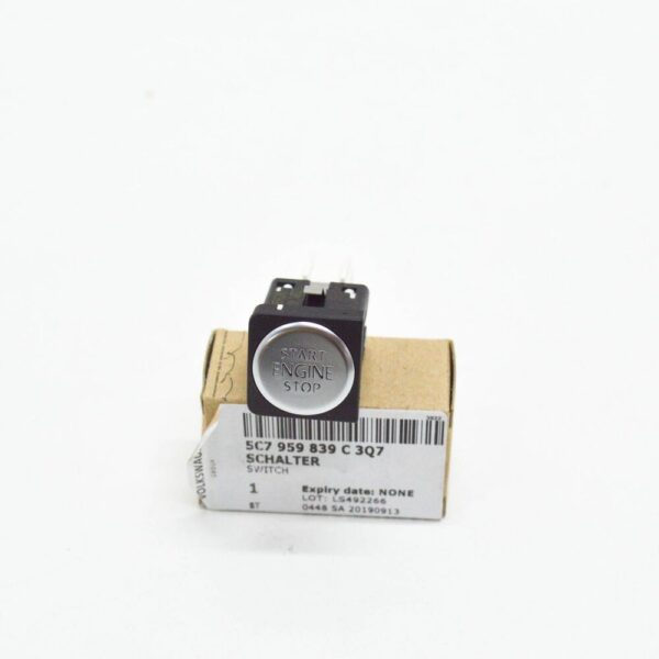 5C7959839C3Q7 - NEW VOLKSWAGEN JETTA MK3 A5 1K5 IGNITION BUTTON 5C7959839C3Q7 2005