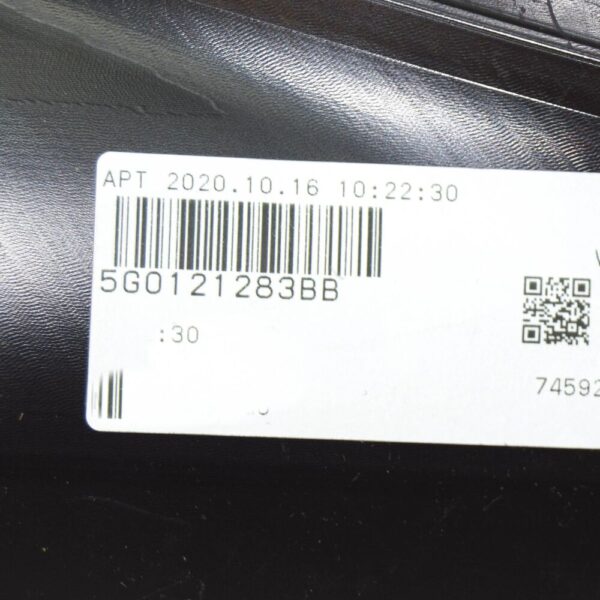5G0121283BB - VW GOLF MK7 5G Additional Coolant Radiator Left Air Duct 5G0121283BB NEW GENUINE