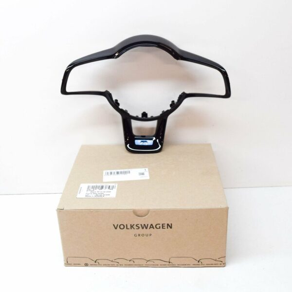 5G0419685JYMS - NEW VOLKSWAGEN SCIROCCO STEERING WHEEL R-MODEL TRIM 5G0419685JYMS