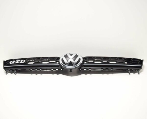 5G0853651AKBTV - NEW VOLKSWAGEN GOLF MK7 FRONT BUMPER GRILL GTD 5G0853651AKBTV GENUINE