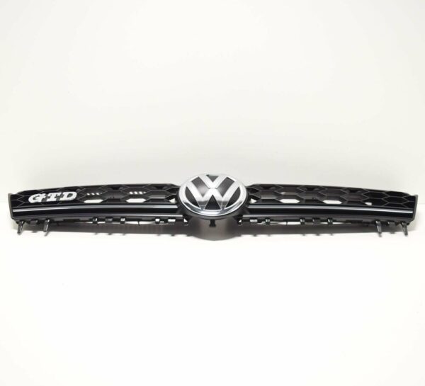 5G0853651AKBTV - NEW VOLKSWAGEN GOLF MK7 FRONT BUMPER GRILL GTD 5G0853651AKBTV GENUINE