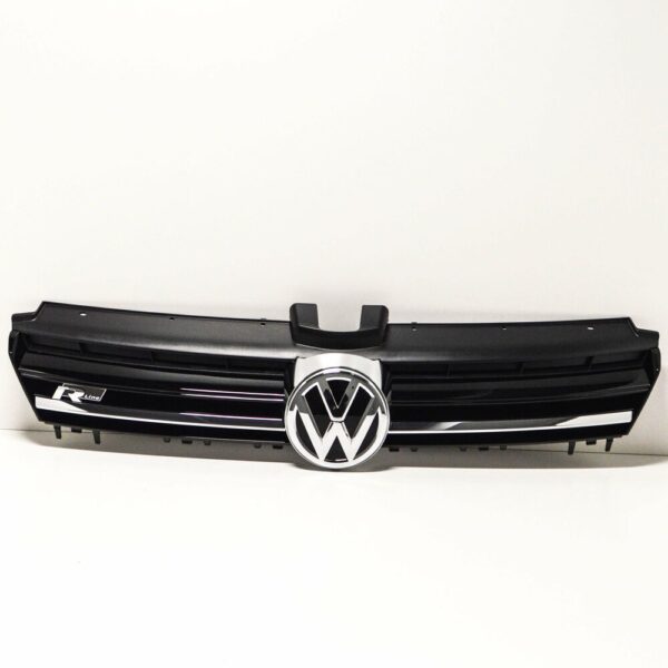 5G0853651TZLL - NEW VW GOLF MK7 R-LINE FRONT UPPER CENTER GRILL BLACK 5G0853651TZLL ORIGINAL