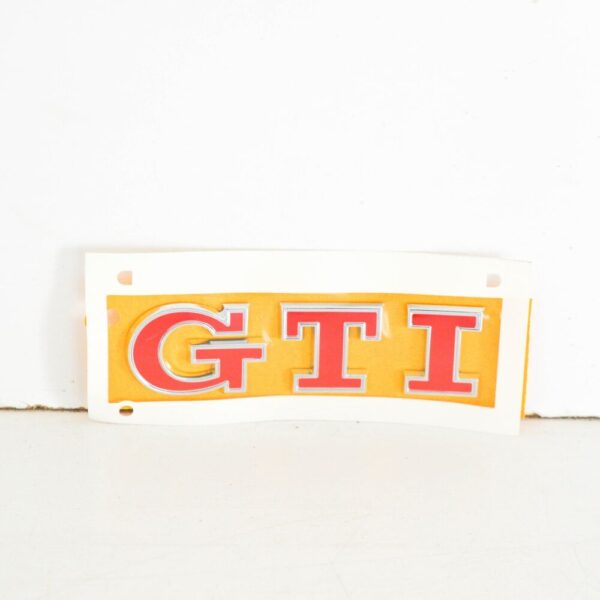 5G0853675ACJZQ - NEW VOLKSWAGEN GOLF MK7 5G BOOT LID GTI BADGE LOGO 5G0853675 ACJZQ ORIGINAL