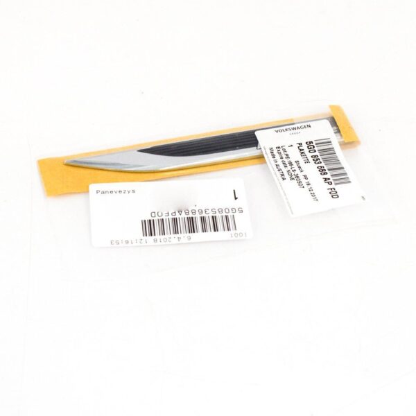 5G0853688APFOD - Volkswagen Golf Mk7 New Genuine Front Right Fender R-Line Emblem 5G0853688APFOD