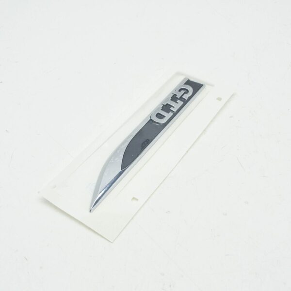 5G0853688BBCMT - NEW VOLKSWAGEN GOLF MK7 GTD FRONT RIGHT FENDER WING BADGE 5G0853688BBCMT