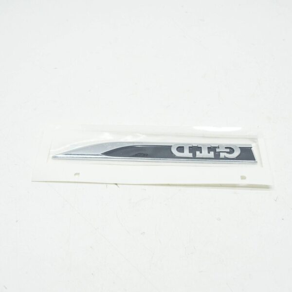 5G0853688BBCMT - NEW VOLKSWAGEN GOLF MK7 GTD FRONT RIGHT FENDER WING BADGE 5G0853688BBCMT