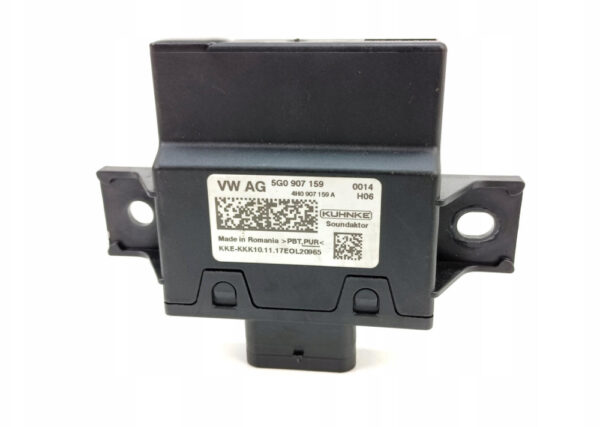 5G0907159 - NEW VOLKSWAGEN GOLF MK7 SOUND IMPACT CONTROL UNIT 5G0907159 ORIGINAL