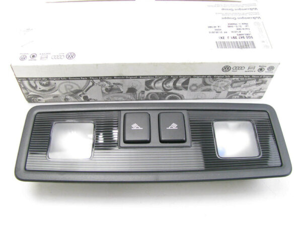 5G0947291JZKI - NEW VW GOLF VII 5G MK7 INTERIOR CARD READING DOME LAMP 5G0947291JZKI ORIGINAL
