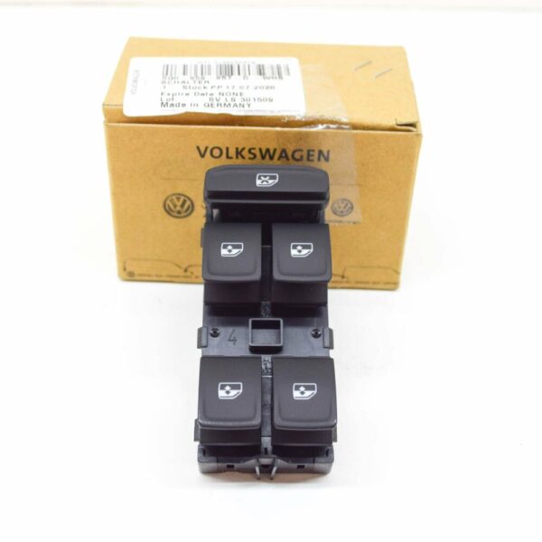 5G0959857DWHS - NEW VW ARTEON FRONT LEFT DOOR WINDOW CONTROL SWITCH LHD 5G0959857DWHS