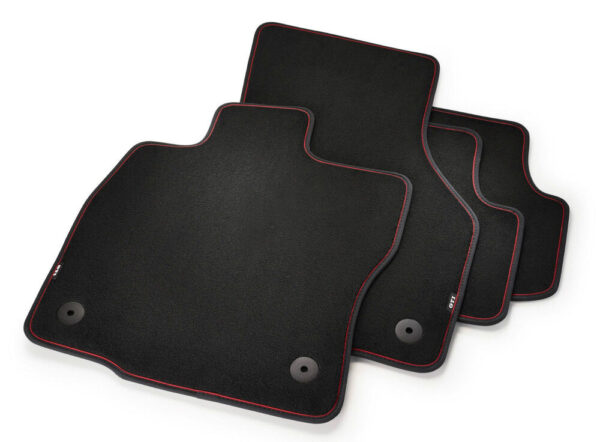 5G1061270AHY - New Genuine VW GOLF GTI (13-17) LHD Carpeted Floor Mats Full Set 5G1061270AHY