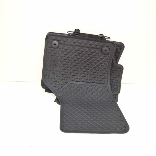 5G1061500A82V - NEW VOLKSWAGEN GOLF MK7 RUBBER BLACK FLOOR MATS LHD 5G1061500A82V