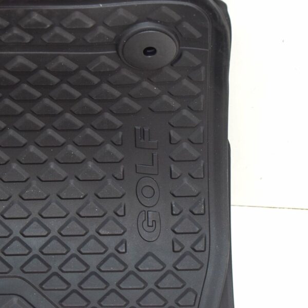 5G1061500A82V - NEW VOLKSWAGEN GOLF MK7 RUBBER BLACK FLOOR MATS LHD 5G1061500A82V