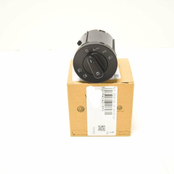 5G1941431WHS - NEW VOLKSWAGEN JETTA A7 HEADLIGHT CONTROL SWITCH 5G1941431WHS
