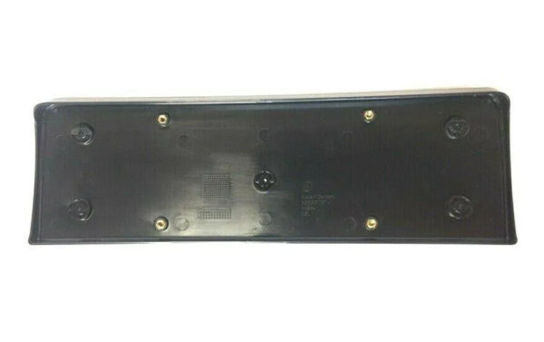 5GE807287J9B9 - NEW VW E-GOLF BE1 BE2 LICENSE PLATE HOLDER SATIN BLACK 5GE807287J9B9 GENUINE