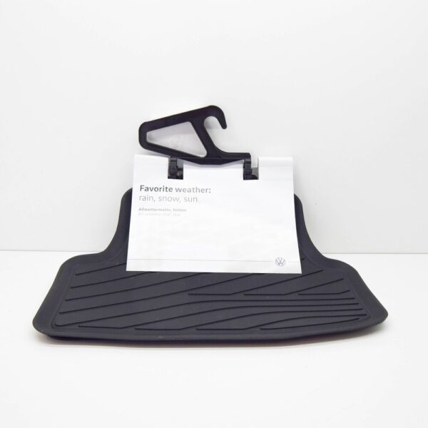 5H006151282V - VW Golf VIII CD1 set rubber floor mats rear 5H006151282V NEW
