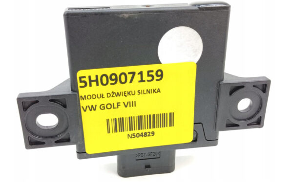 5H0907159 - NEW VOLKSWAGEN GOLF MK8 IMPACT SOUND CONTROL UNIT 5H0907159 ORIGINAL
