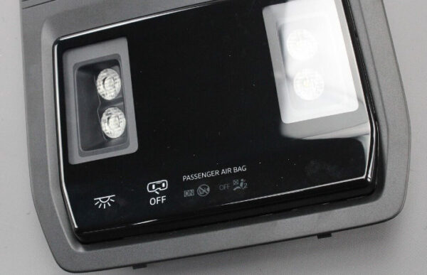 5H0959561APTJA - NEW VW GOLF MK8 CD1 INTERIOR ROOF READING LIGHT W PANEL 5H0959561APTJA ORIGINAL