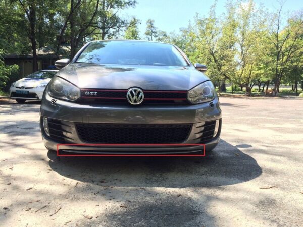 5K0807110A9B9 - New Genuine VW GOLF MK6 Front Bumper Center Lower Spoiler Carrier 5K0807110A9B9