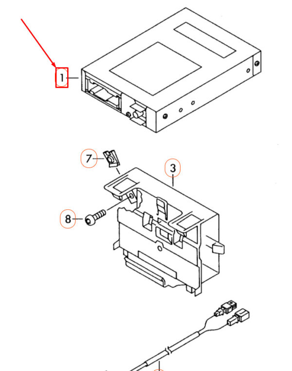 5N0907441A - NEW VW TIGUAN 5N MK1 REVERSING CAMERA SYSTEM CONTROL UNIT 5N0907441A ORIGINAL