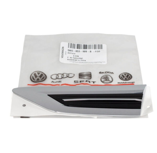 5NG853689BFOD - NEW VW TIGUAN ALLSPACE MK2 FRONT LEFT FENDER INSCRIPTION 5NG853689BFOD ORIGINAL