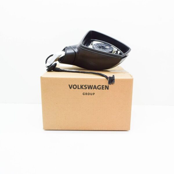 5NN857508AD9B9 - NEW VW TIGUAN AD1 FRONT RIGHT DOOR MIRROR COVER LHD 5NN857508AD9B9 ORIGINAL