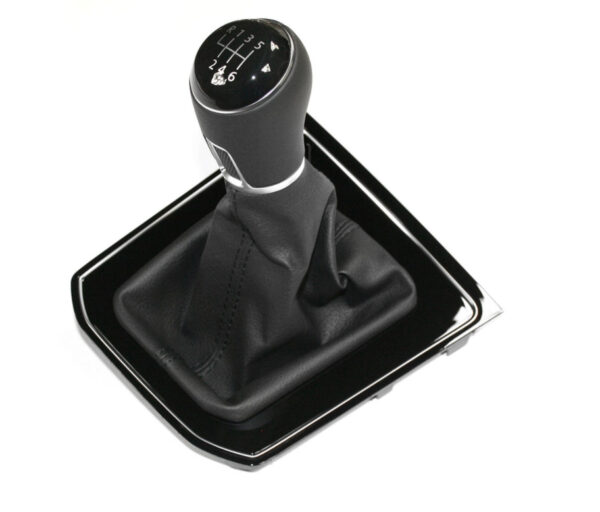 5TB711113AHQJ - NEW VW TOURAN 5T GEAR SHIFTING KNOB WITH TRIM LHD 5TB711113AHQJ ORIGINAL