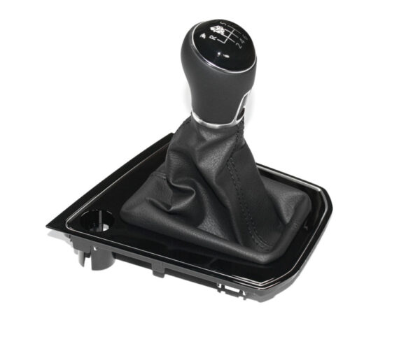 5TB711113AHQJ - NEW VW TOURAN 5T GEAR SHIFTING KNOB WITH TRIM LHD 5TB711113AHQJ ORIGINAL