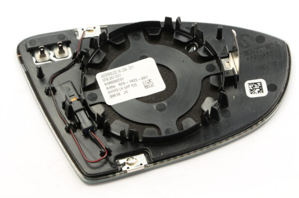5TB857521 - NEW VW TOURAN 5T FRONT LEFT DOOR MIRROR GLASS LHD 5TB857521 ORIGINAL