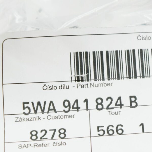 5WA941824B - Volkswagen Caddy SB fuse relay plate 5WA941824B NEW ORIGINAL