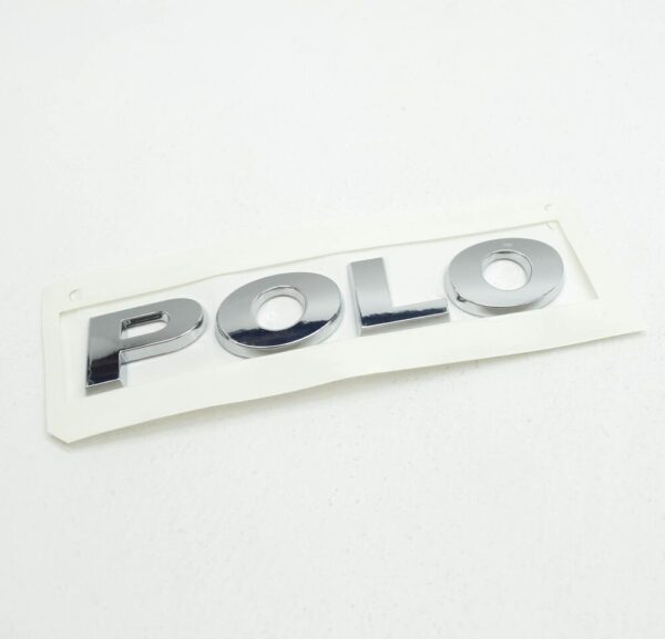 6C08536872ZZ - NEW VOLKSWAGEN POLO MK5 6R REAR HIGH CHROME INSCRIPTION 6C08536872ZZ ORIGINAL