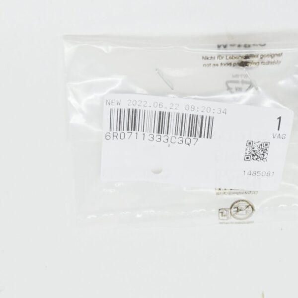6R0711333C3Q7 - VOLKSWAGEN AMEO 6R0711333C3Q7 handbrake push button chrome strip NEW ORIGINAL