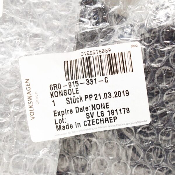 6R0915331C - Volkswagen Polo 6R Battery Pad Tray 6R0915331C GENUINE NEW